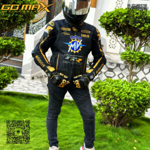 MV AGUSTA Motorbike Racing Leather Jacket