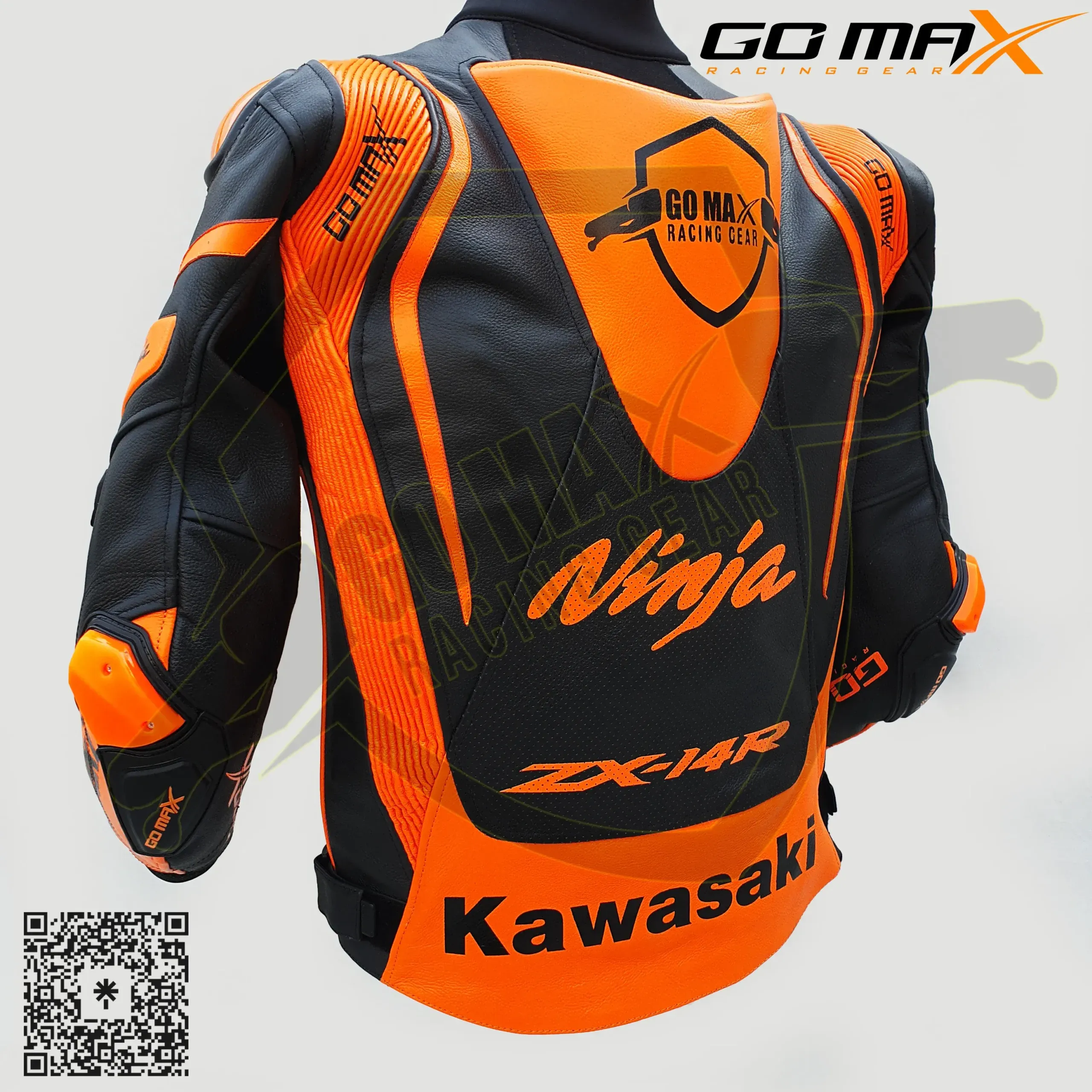 名作‼️RickOwensmoutonleather jacketdrkshdw Best Kawasaki ZX-14R Racing Jacket | Custom Leathe Jacket