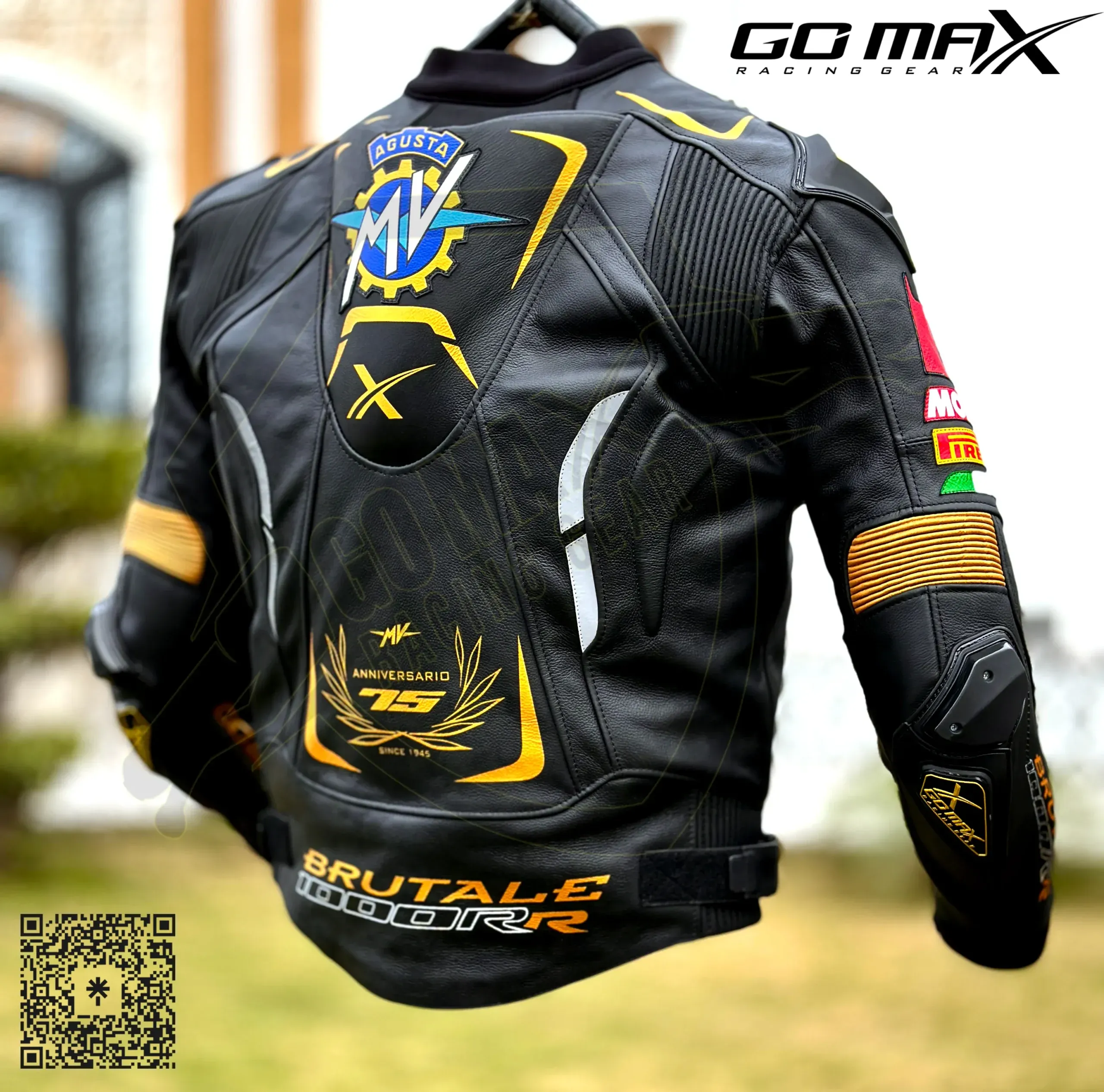 MV Agusta Brutale 1000RR Racing Jacket for Sale | Go Max