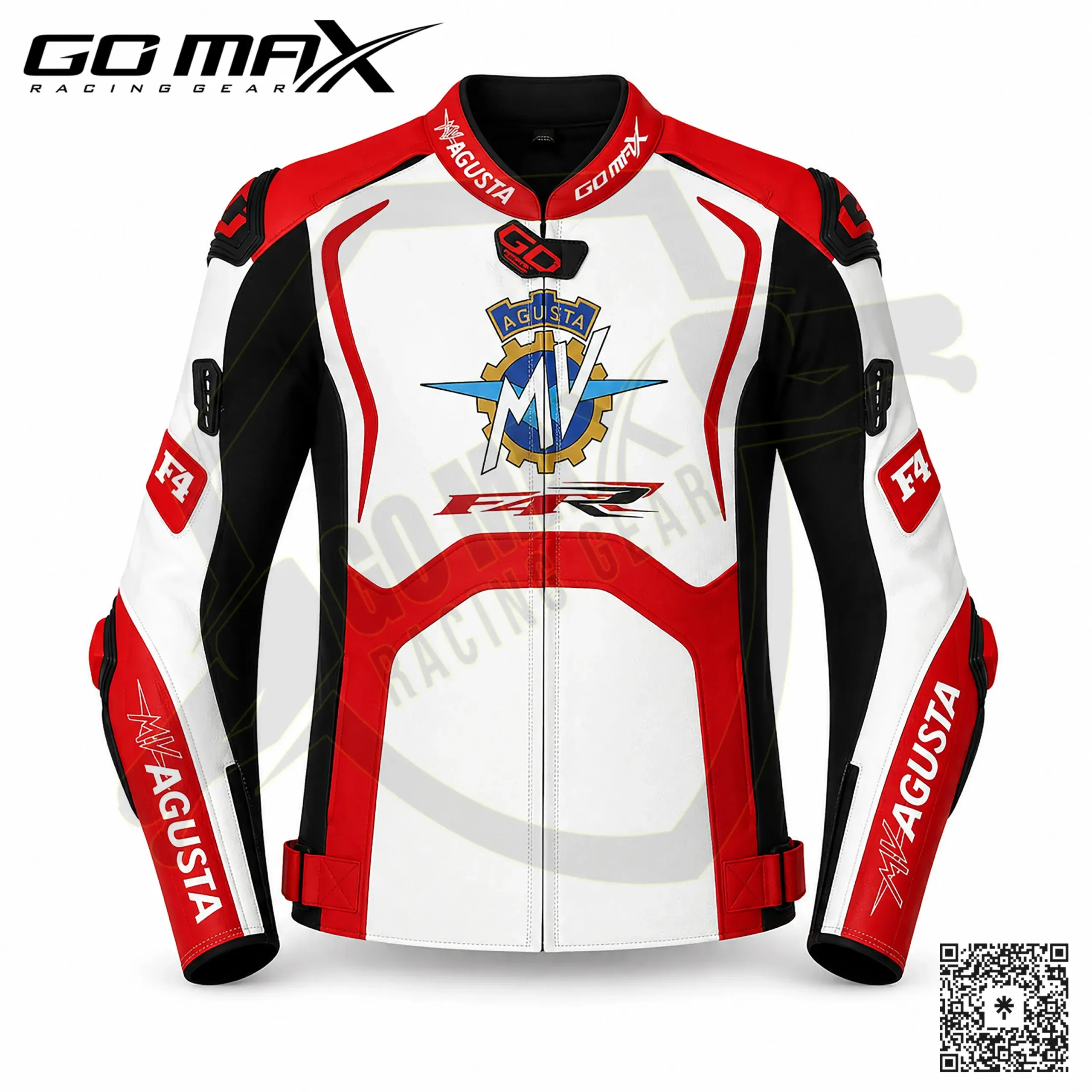 MV Agusta F4 RR Jacket | Custom Leather | Go Max Racing